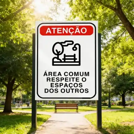 FORTEPLAC-Placa-Normativa-Convivencia-Areas-Comuns